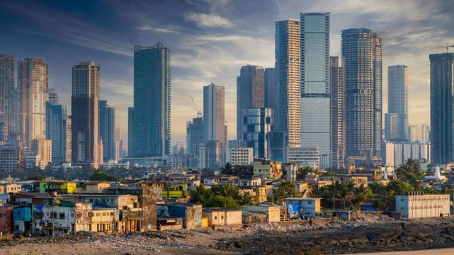 Indian business district
